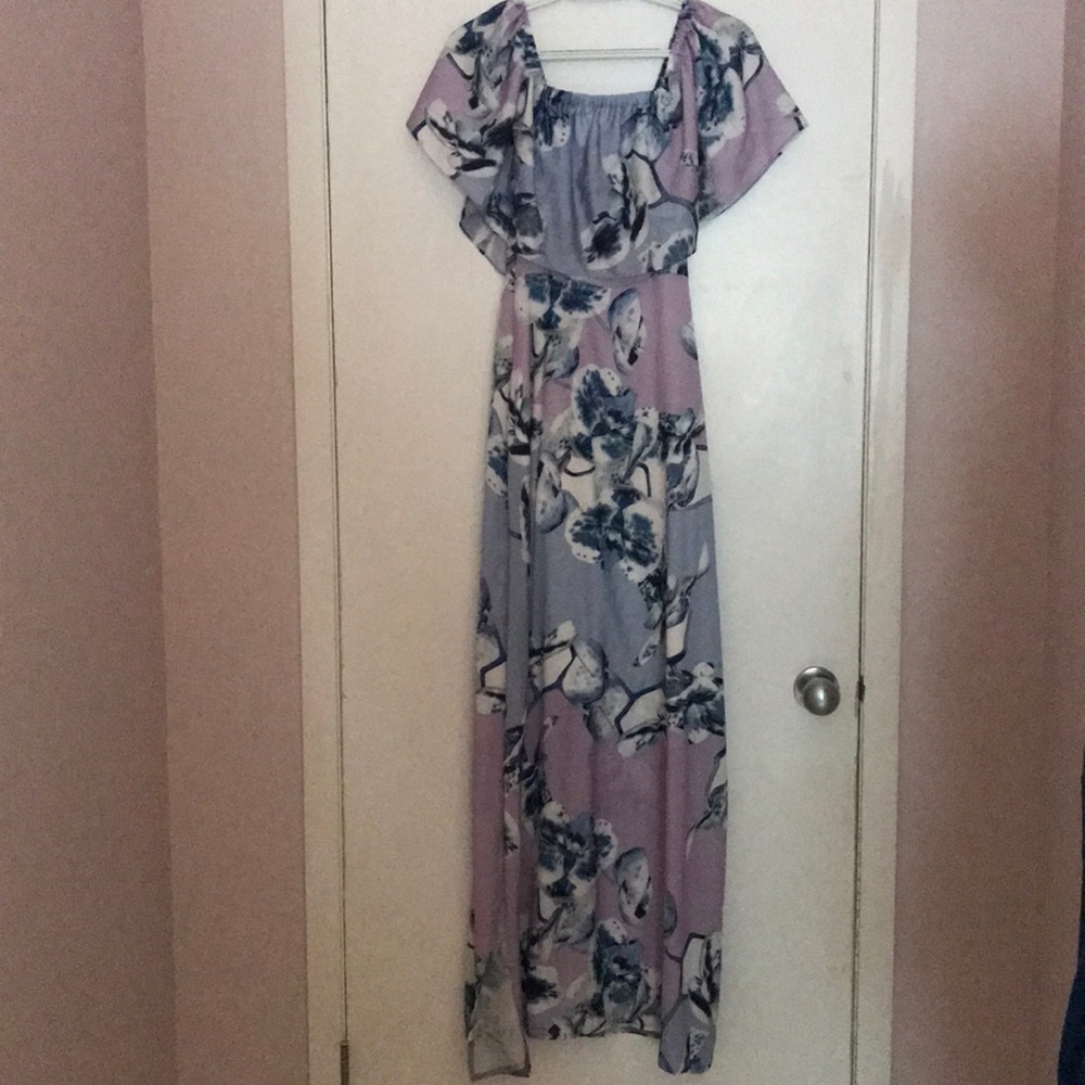 Floral maxi dress